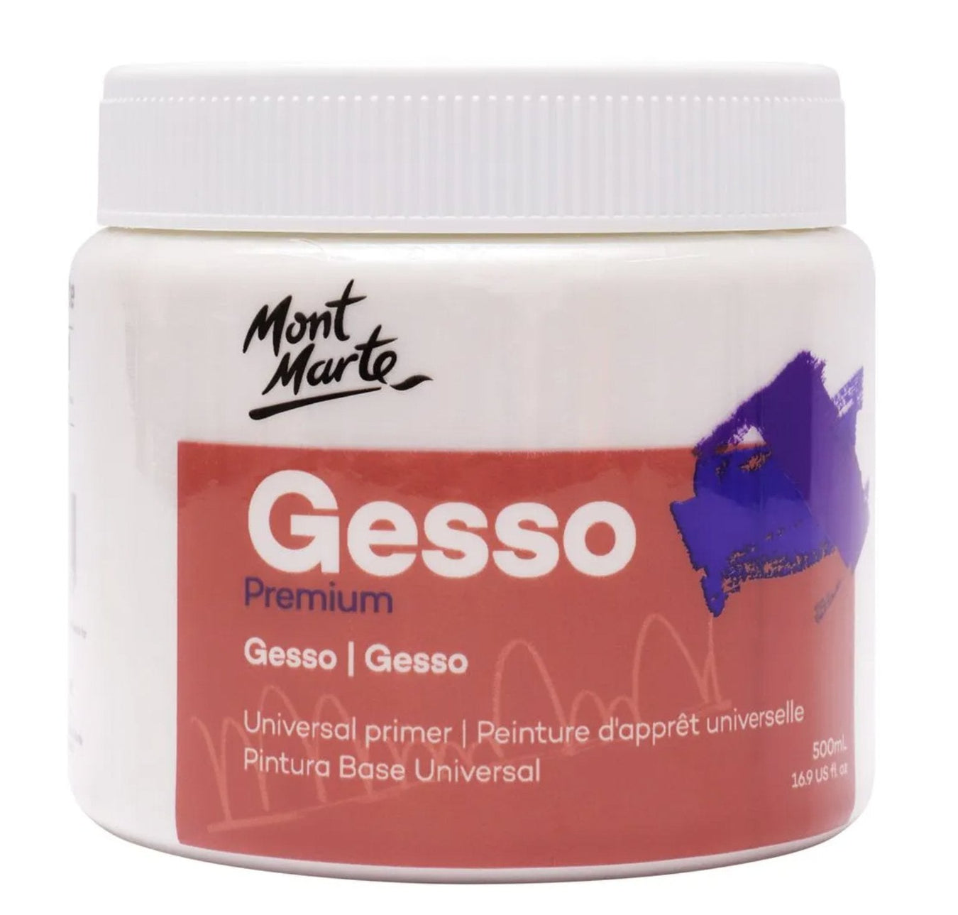 Mont Marte Premium gesso, 500ml tub