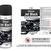 Max Brand Gloss Jet Black Spray Paint 100g aerosol can