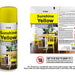 Max Brand Sunshine Yellow Spray Paint 100g aerosol can
