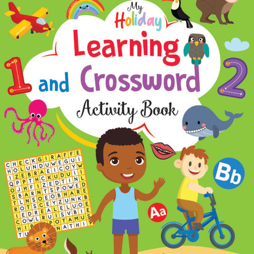 Learning and Crosswords Activity Book cover