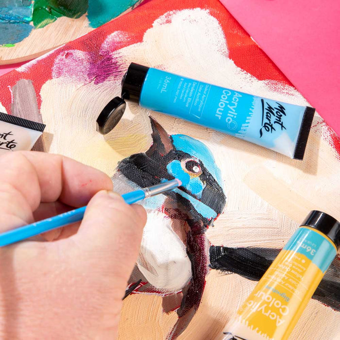Mont Marte Acrylic Colour Paint Set 18pc x 36ml — image 3