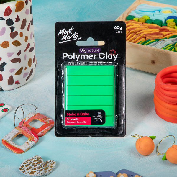 In use – Make n Bake polymer clay creations