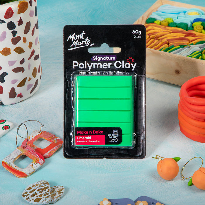 In use – Make n Bake polymer clay creations