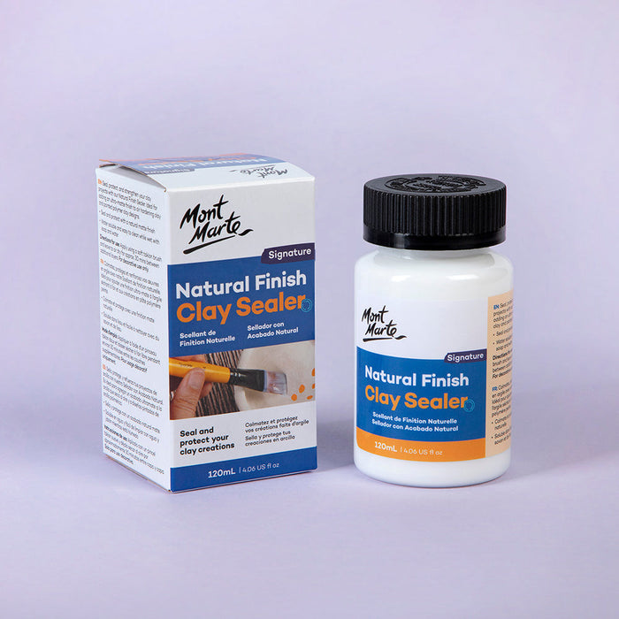 Mont Marte Natural Finish Clay Sealer 120ml — image 2