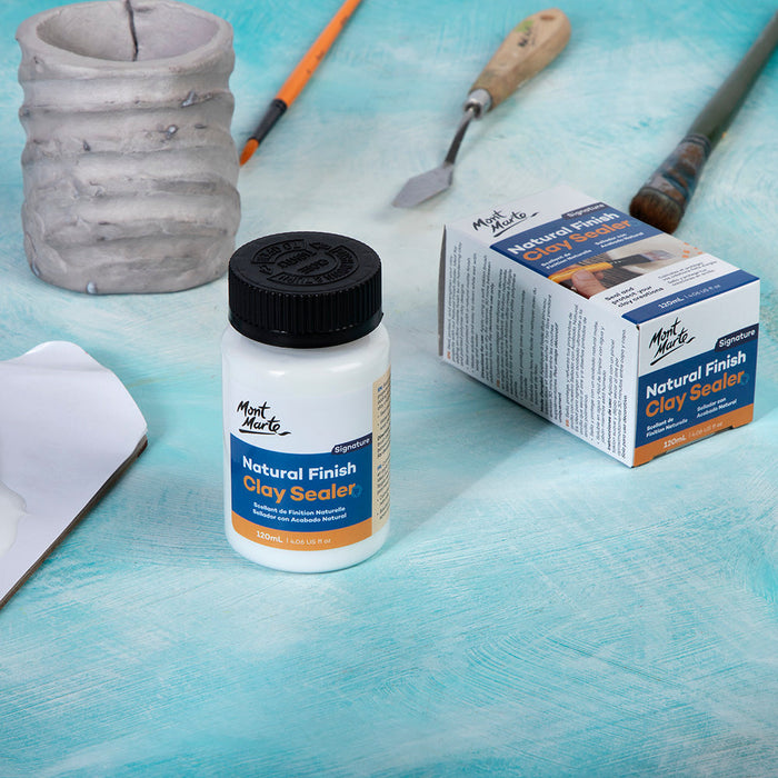 Mont Marte Natural Finish Clay Sealer 120ml — image 4