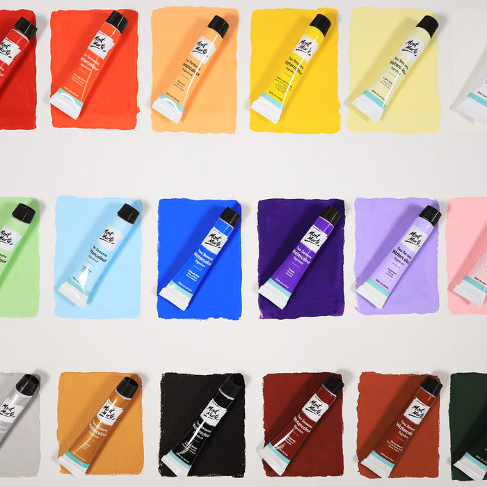 Two Seasons watercolour colour swatches