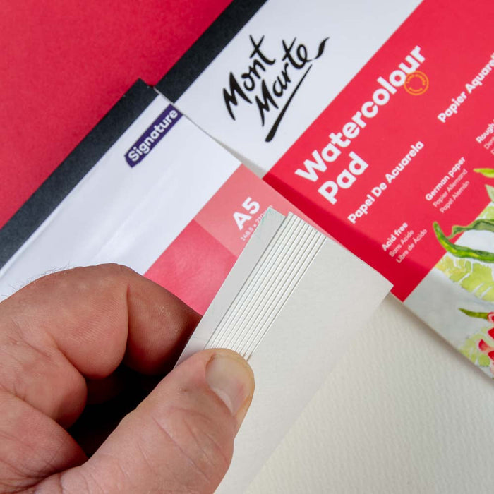 Mont Marte Watercolour Pad German Paper A3 300gsm 12sht — image 2
