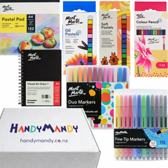Beginners Colour Set | Pencils Markers Pastels
