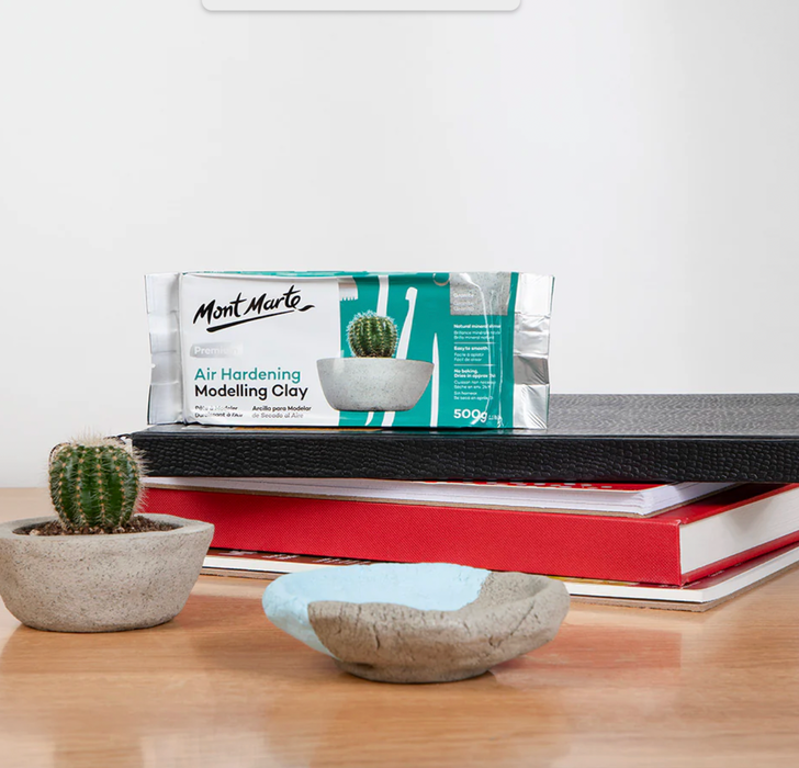 Air Hardening Modelling Clay Premium 500g (1.1lb) - Granite