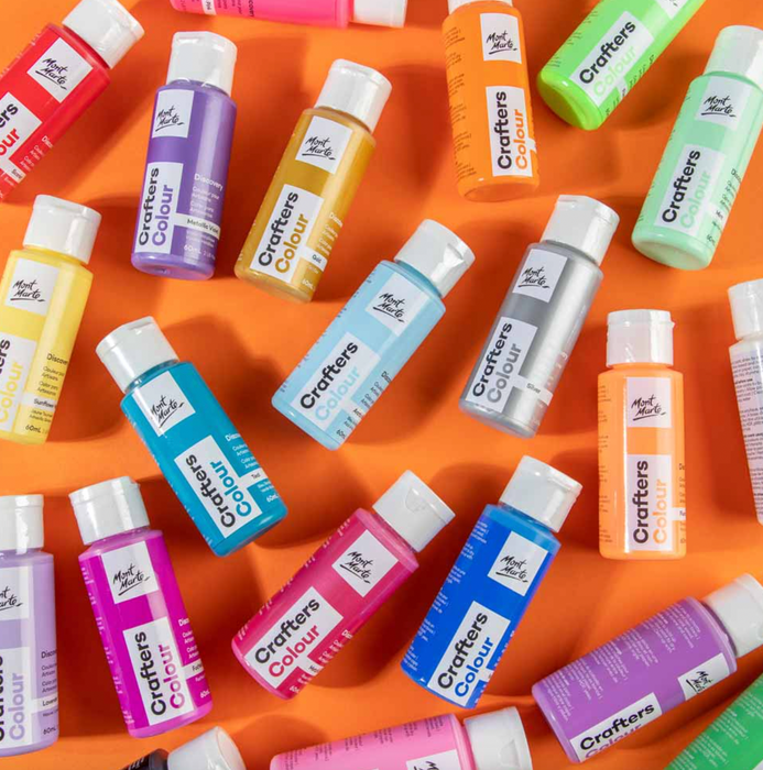 Crafters Colour Discovery Paint Set 21pc x 60ml
