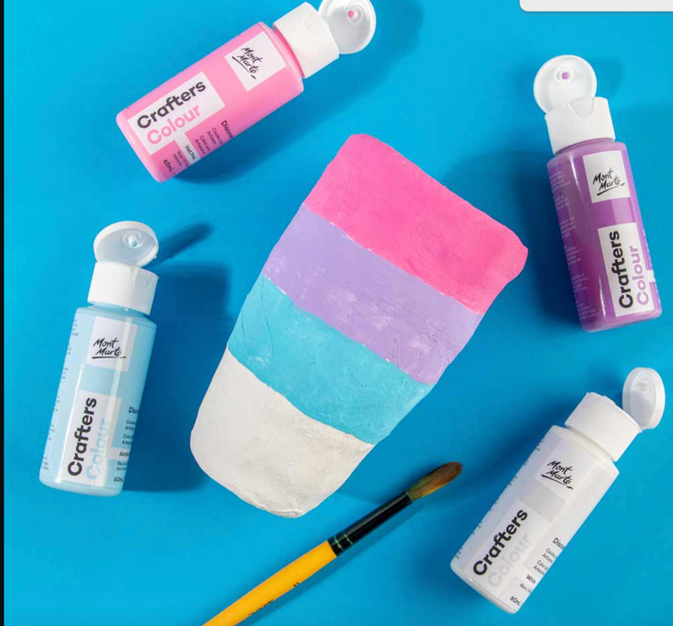 Crafters Colour Discovery Paint Set 21pc x 60ml