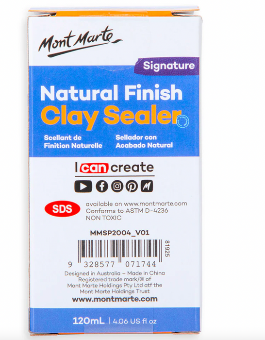 Natural Finish Clay Sealer 120ml