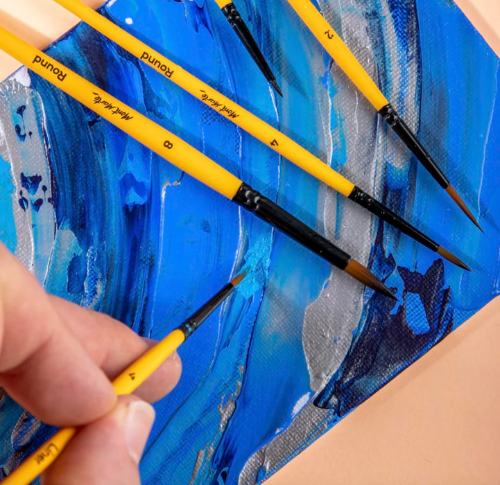 Gallery Series Brush Set Acrylic 6pce