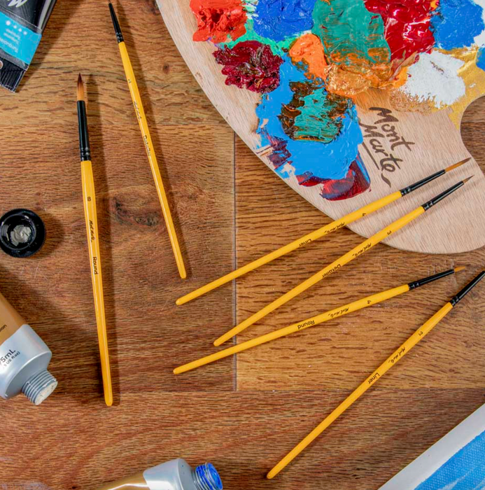 Gallery Series Brush Set Acrylic 6pce