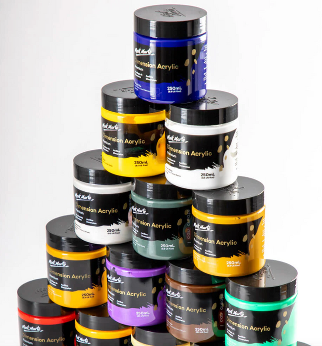 Dimension Acrylic Paint Premium 250ml-Titanium White