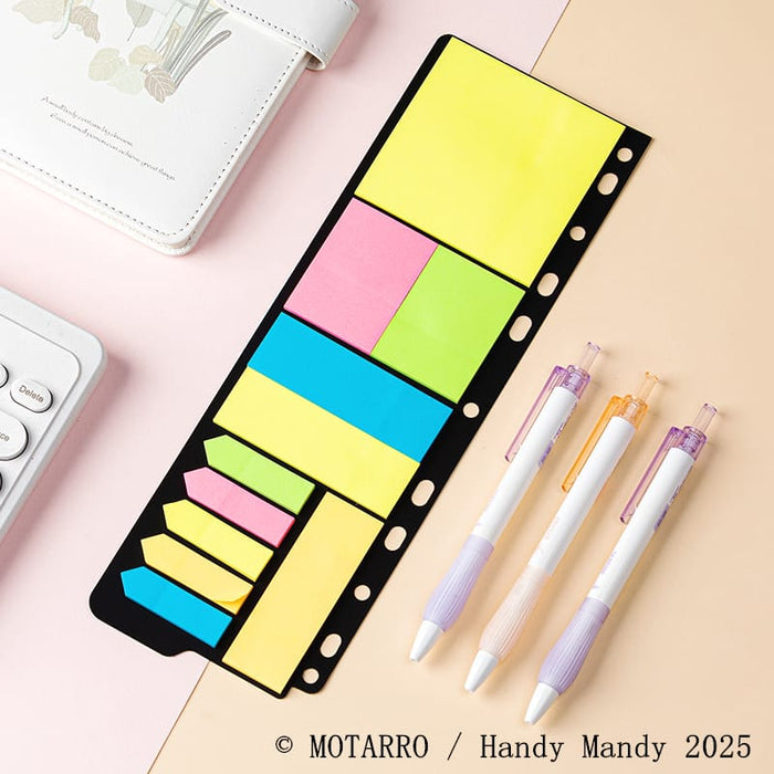 MOTARRO Sticky Notes Set – 275 Sheets with Binder Insert