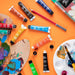Discovery brush sets from the Paint and Sip kit