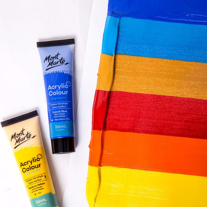 Mont Marte Acrylic Colour Paint Set 36pc x 36ml — image 4