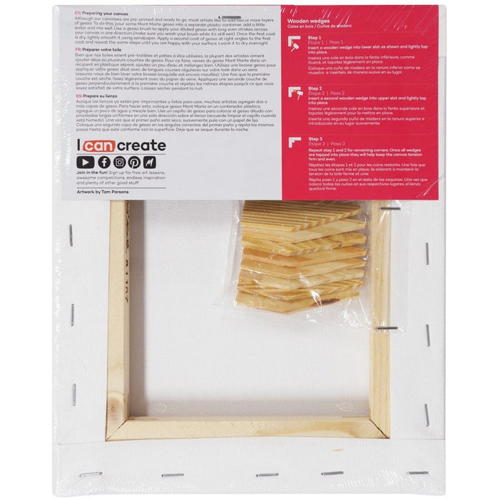 Mont Marte Studio Canvas Pine Frame S.T. 20x25cm — image 3