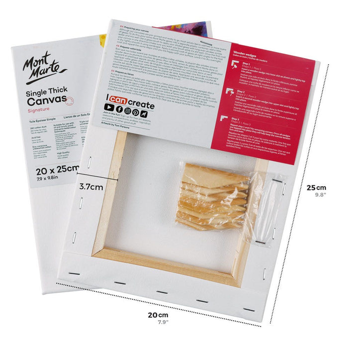 Mont Marte Studio Canvas Pine Frame S.T. 20x25cm — image 4