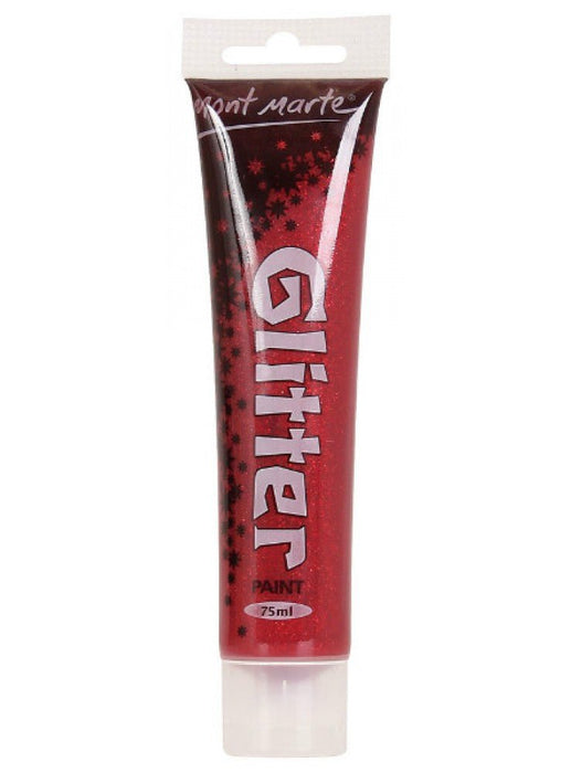 Red Glitter Paint 75ml