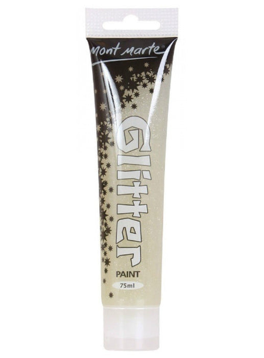 Silver Hologram Glitter Paint 75ml