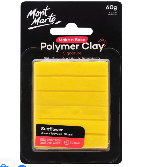Sunflower Polymer Clay 60g