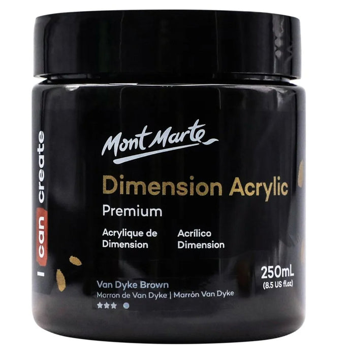 Van Dyke Brown Dimension Acrylic 250ml