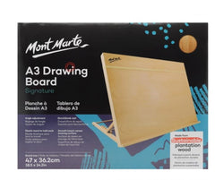 Mont Marte Drawing Board A3 with elastic band