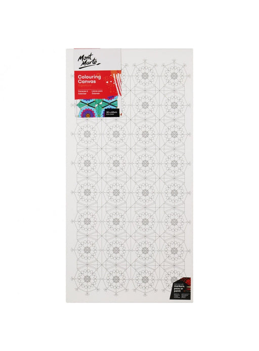 Mont Marte Coloring Canvas Signature 30 x 60cm Infinity