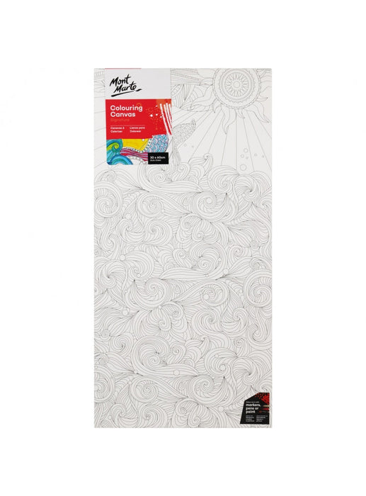 Mont Marte Coloring Canvas Signature 30 x 60cm Infinity