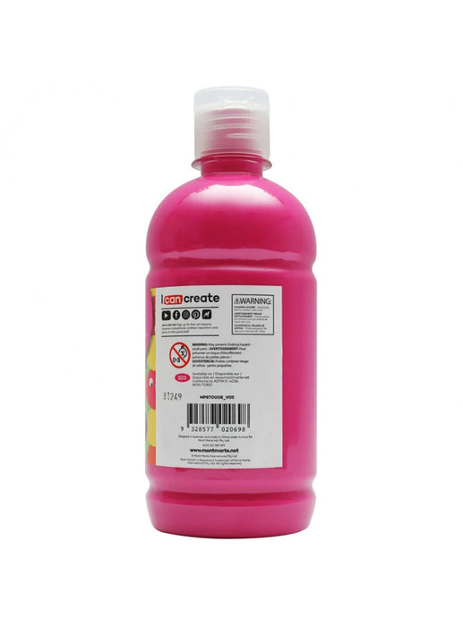Mont Marte Poster Paint 500ml (16.91oz) - Magenta