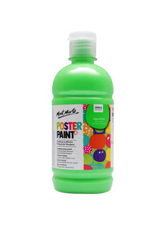 Mont Marte Poster Paint 500ml (16.91oz) - Yellow Green