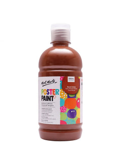 Mont Marte  Burnt Umber Poster Paint 500ml