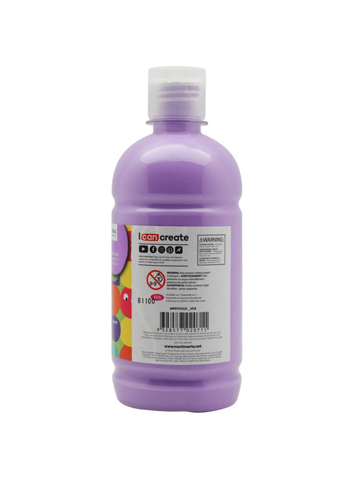 Mont Marte Light Purple Poster Paint 500ml