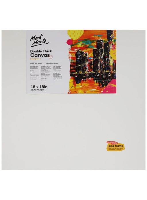 Mont Marte Signature Double Thick Canvas 45.7 x 45.7cm