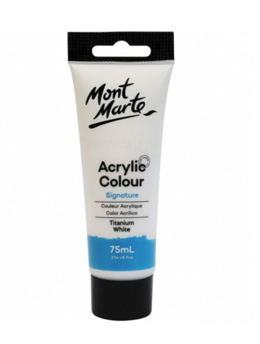 Acrylic Paint Signature 75ml - Titanium White - Handy Mandy Craft Store