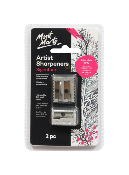 Artists Sharpener Set Zinc Alloy 2pc - Handy Mandy Craft Store
