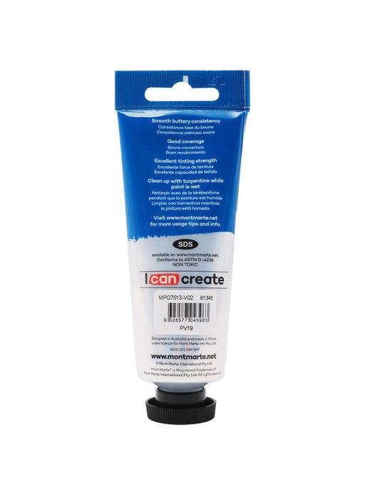 Carmine Premium Oil Paint Tube 75ml - Handy Mandy Craft Store