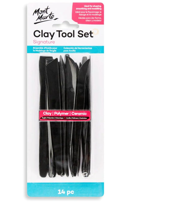 Clay Tool Set Signature 14pc - Handy Mandy Craft Store