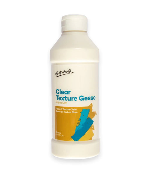 Clear Texture Gesso Premium 500ml (16.9oz) - Handy Mandy Craft Store