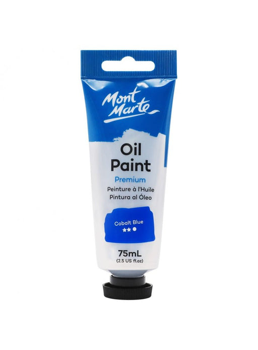 Cobalt Blue Oil Paint Tube Premium 75ml - Handy Mandy Craft Store