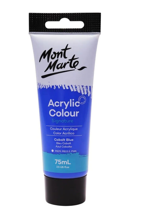 Cobalt Blue Signature Acrylic Paint 75Ml - Handy Mandy Craft Store