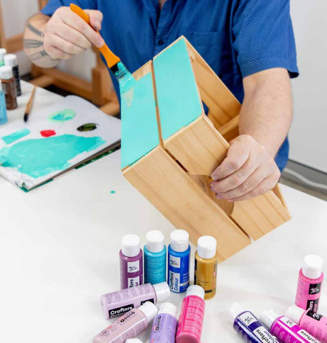 Crafters Colour Discovery Paint Set 48 x 60ml - Handy Mandy Craft Store