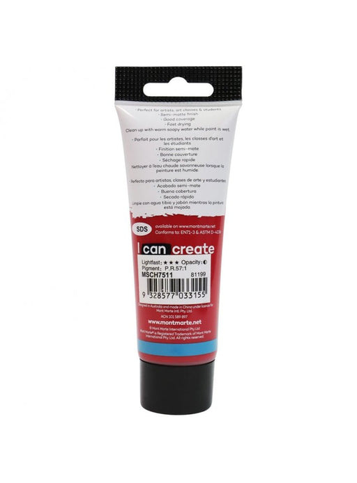 Crimson Signature Acrylic Paints 75ml - Handy Mandy Craft Store