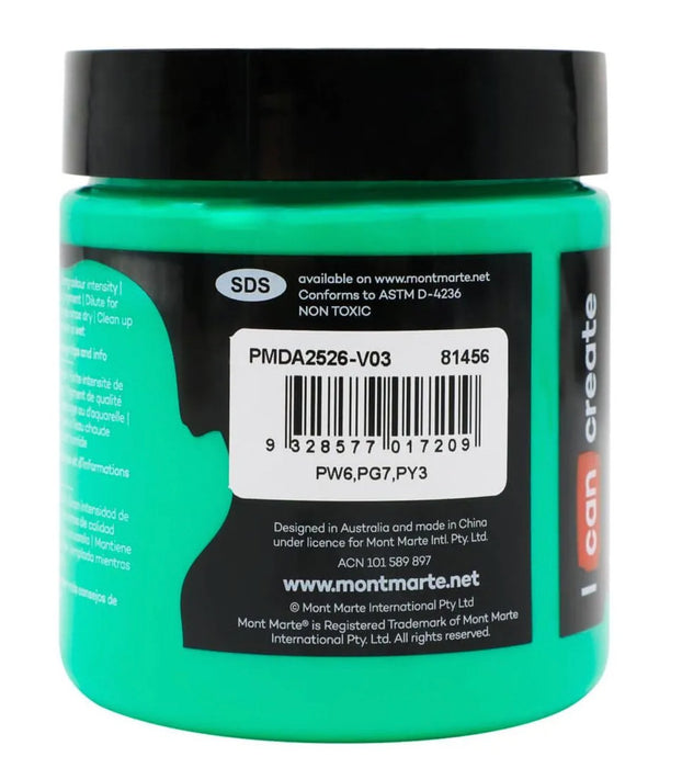 Emerald Green Dimension Acrylic Paint Premium 250ml - Handy Mandy Craft Store