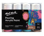 Flamingo Pouring Acrylic Paint Set Premium 4pc x 60ml - Handy Mandy Craft Store