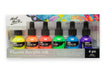 Fluoro Acrylic Ink Premium 6pc x 20ml - Handy Mandy Craft Store