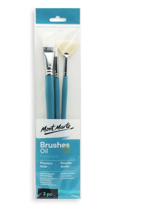 Gallery Series Brush Set Oils 3pce - Handy Mandy Craft Store