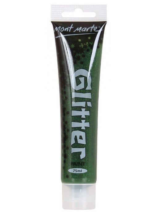 Green Glitter Paint 75ml - Handy Mandy Craft Store